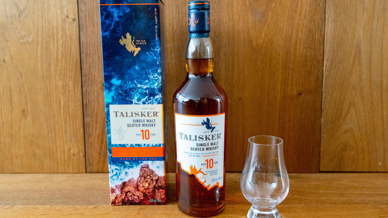 Glen Scotia 15-year, Talisker 10-year, Loch Lomond 18-year, Benriach The Twelve, Ardbeg 10-year, Laphroaig 18-year, Oban 14-year, Aberfeldy 12-year, Glenfiddich Gran Reserva 21-year, Chivas Regal 18-year Pauillac Wine Finish