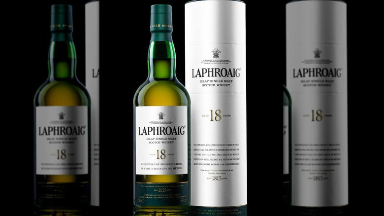 Glen Scotia 15-year, Talisker 10-year, Loch Lomond 18-year, Benriach The Twelve, Ardbeg 10-year, Laphroaig 18-year, Oban 14-year, Aberfeldy 12-year, Glenfiddich Gran Reserva 21-year, Chivas Regal 18-year Pauillac Wine Finish