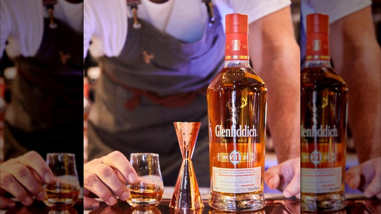 Glen Scotia 15-year, Talisker 10-year, Loch Lomond 18-year, Benriach The Twelve, Ardbeg 10-year, Laphroaig 18-year, Oban 14-year, Aberfeldy 12-year, Glenfiddich Gran Reserva 21-year, Chivas Regal 18-year Pauillac Wine Finish