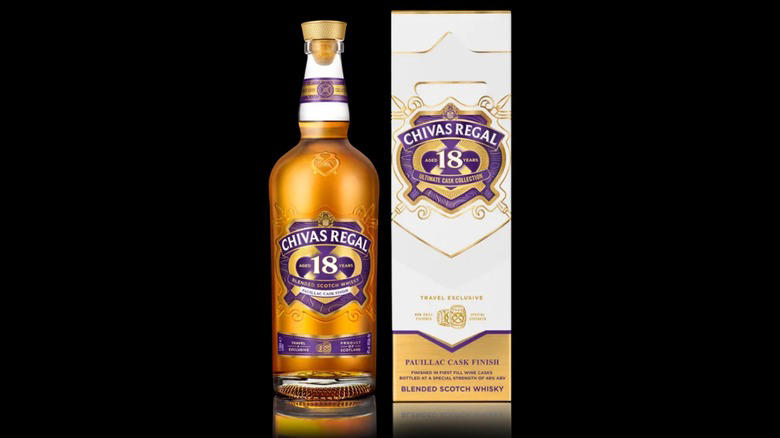Glen Scotia 15-year, Talisker 10-year, Loch Lomond 18-year, Benriach The Twelve, Ardbeg 10-year, Laphroaig 18-year, Oban 14-year, Aberfeldy 12-year, Glenfiddich Gran Reserva 21-year, Chivas Regal 18-year Pauillac Wine Finish