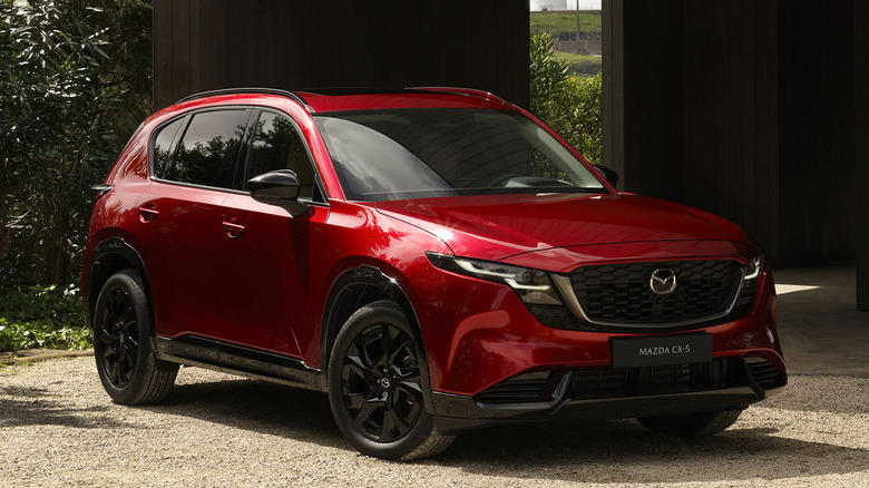 Fifth place — Mazda CX-5, Fourth place — Honda CR-V, Third place — Subaru Outback, Second place — Toyota 4Runner, First place — Toyota Land Cruiser
