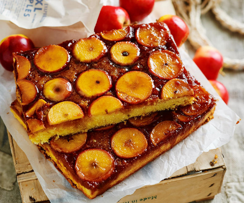 Apple cake recipes,          Apple carrot cake      ,          Simple apple loaf cake      ,          Chai-spiced apple crumble cake      ,          Apple and cinnamon crumble cake with cinnamon anglaise      ,          Pure apple cake with golden syrup custard      ,          Apple tea cake      ,          Buttery apple cinnamon loaves      ,          Apple ginger cakes with lemon icing      ,          Toffee apple cake      ,          Caramel apple crumble cake      ,          Little ginger cakes with lemon drizzle      ,          Spiced apple cupcakes      ,          Spiced apple stack with toffee apples      ,          Spicy apple tea cake      ,          Apple sour cream cake      ,          Sicilian almond, apple and ricotta cake with pecans      ,          Apple cream cake      ,          Apple custard cake      ,          Mini apple cinnamon cakes      ,          Apple “cake” with vanilla syrup      ,          Apple cake with burnt butter frosting      ,          Apple cake      ,          Apple cake with brandy butterscotch sauce      ,          Chocolate apple cake      ,          Apple custard teacakes      ,          Apple almond cake      ,          Spiced apple stack cake      ,          Apple cinnamon tea loaves      , Retro apple bake, Apple muffin recipes