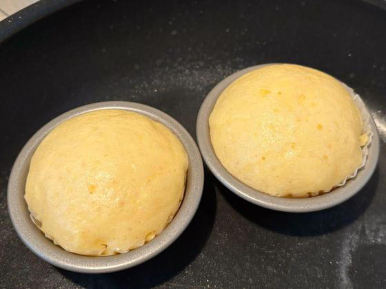 殿堂入りの「チーズ蒸しパン」を作ってみた, 生地は混ぜすぎないのがポイント, チーズの枚数を増やすと風味アップ, 朝ごはんやおやつにぴったり