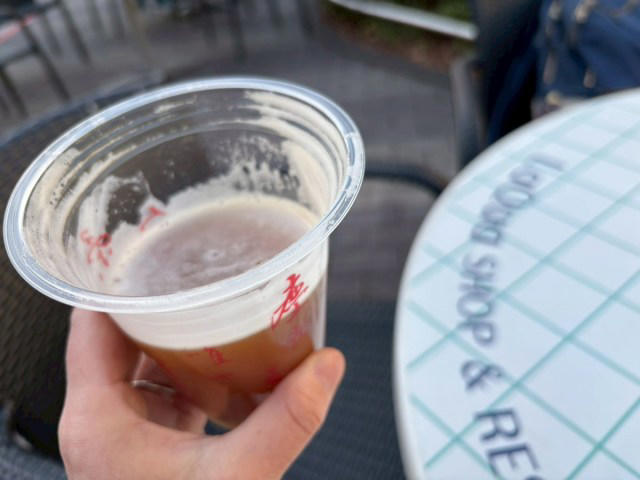 ・タピオカじゃなくてビールだと, ・この店舗ならではの特別な景色, ・鉄観音生ビールも追加してみた, ・台湾名物「愛玉」, ・というわけで今回の結論