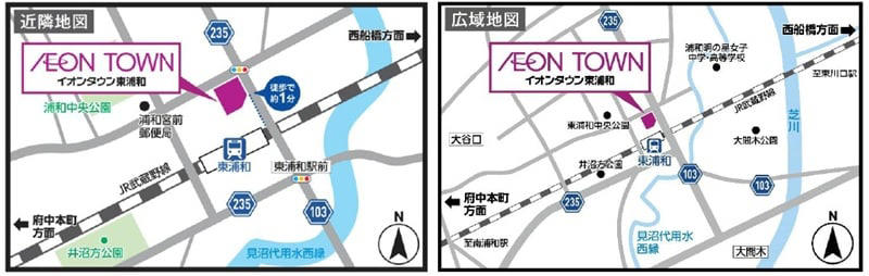 「イオンタウン東浦和」はどこにできる？, コンセプトは「ウエルネス・ステーション」, 深夜25時まで営業の「マルエツ」など、注目の22店舗が集結, フロアガイドと専門店一覧（3月6日現在）
