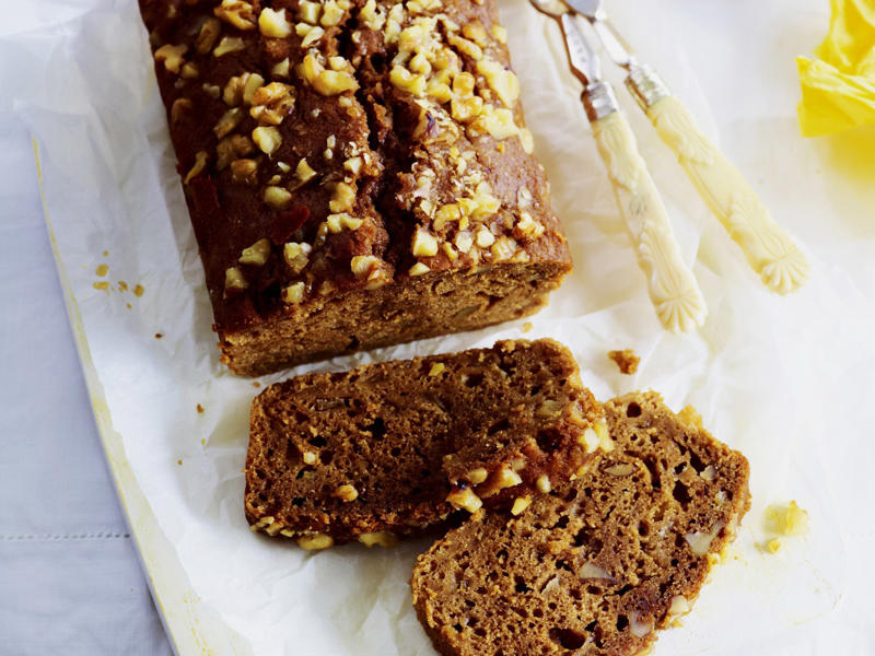          Triple-ginger loaf      ,          Lemon blueberry loaf cake with mascarpone icing      ,          Boiled pineapple fruit loaf      ,          Walnut, coffee and pear loaf      ,          Fruit and nut loaf      ,          Coffee and date loaf      ,          Date, carrot and honey loaf      ,          Pumpkin bread with lemon icing      ,          Brown butter loaf cake      ,          Gluten-free banana and date loaf      ,          Simple apple loaf cake      ,          Zucchini and walnut loaf      ,          Banana and raspberry loaf      ,          Banana date loaf      ,          Date and apricot loaf      ,          Flourless almond, plum and orange blossom loaf      ,          Banana caramel loaf      ,          Banana bread with passionfruit icing      ,          Coffee walnut loaf      ,          Passionfruit teacake      ,          Orange and fennel seed pound cake      ,          Raspberry and coconut loaf      ,          Tamarillo loaf cake      ,          Buttery almond and cranberry loaves      ,          Walnut sultana loaf      ,          Apple custard cake      ,          Madeira cake      ,          Coconut banana bread      ,          Blueberry yoghurt loaf      ,          Wholemeal date loaf      ,          Spiced pumpkin bread      ,          Lemon and currant loaf      ,          Spicy banana fruit loaf      ,          Cheese and bacon loaf      ,          Apple and apricot loaf      , Recipe tips &amp; tricks: lining a loaf pan, Choosing the right electric mixer, More beautiful cakes for morning tea