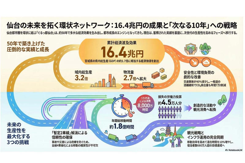 道路で大きくなった仙台, これからの10年の課題, よくある疑問への回答, 改善の内容と方法, 2027年以降の展望
