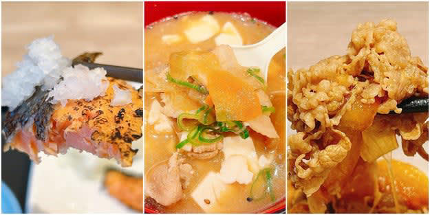 松屋と吉野家では、ご飯の大盛りが無料でできる朝定食を販売中です。, 1.松屋「“炙り”焼鮭朝定食」, 鮭の旨みに香ばしさが加わり、たまらなくおいしい。, 牛皿は安定のおいしさ。牛丼風にするのもおすすめです。, 2.松屋「豚汁朝定食」, 濃いめの味付けでご飯が進みます！, ミニ牛皿で牛丼にしていただきました。, 3.吉野家「納豆牛小鉢定食」, 牛小鉢は、濃いめの味付けでご飯が進みます。, 納豆は臭みが少なく食べやすい。