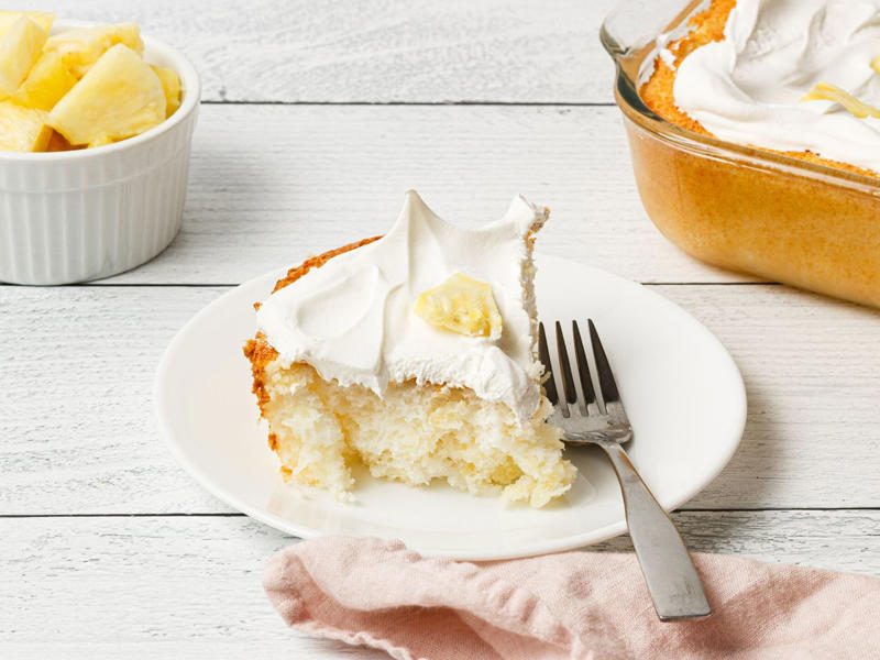 Pineapple Cherry Dump Cake, Peach Dump Cake, Cherry Dump Cake, Pumpkin Dump Cake, Slow Cooker Peach Cobbler, Two-Ingredient Pineapple Angel Food Cake, Strawberry Dump Cake, Caramel Apple Dump Cake, Pineapple Upside-Down Dump Cake