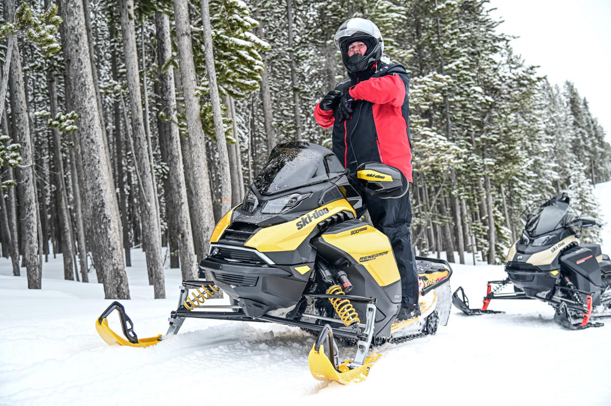 Much ado about Ski-Doo., No country like the Backcountry., Ride in comfort with the Renegade., Make for the finish-line with MXZ., Snow's no problem with the Summit, Why Ski-Doo's 2027 offering is better than ever., Get out and play in the snow!