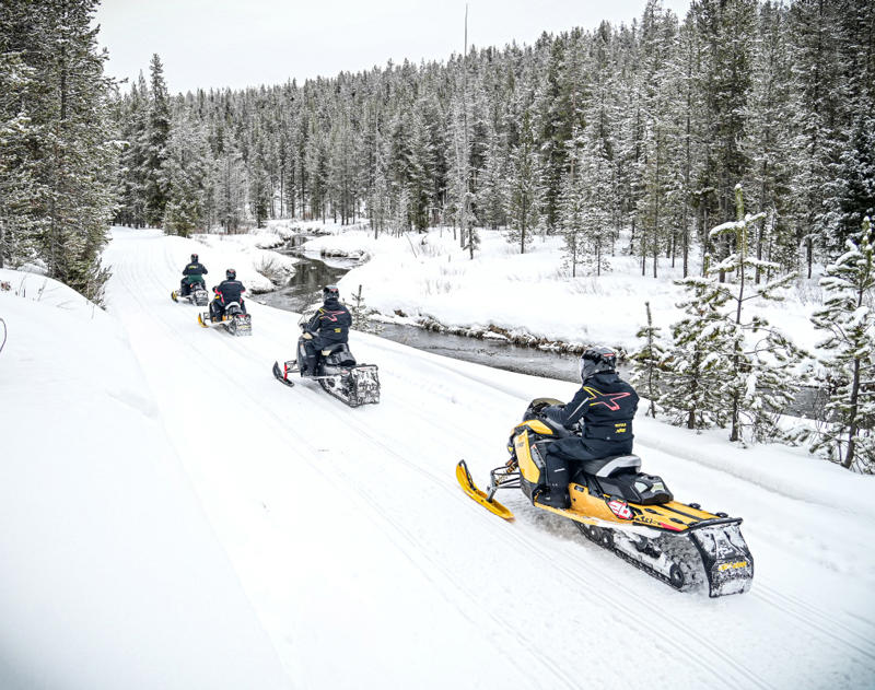 Much ado about Ski-Doo., No country like the Backcountry., Ride in comfort with the Renegade., Make for the finish-line with MXZ., Snow's no problem with the Summit, Why Ski-Doo's 2027 offering is better than ever., Get out and play in the snow!