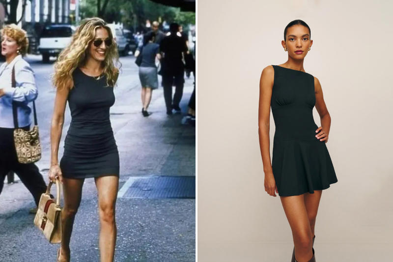 Ballet flats, Bodycon dresses, Slouchy bags, Baby tees