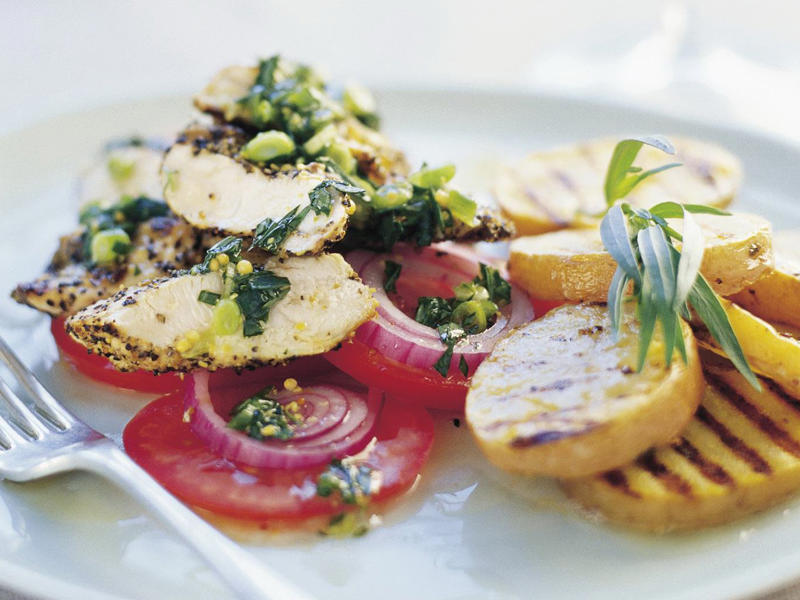 What is a chicken tenderloin?, Chicken tenderloin recipes,          Peanut-free satay chicken skewers      ,          Cheesy chicken, tomato and bacon rigatoni      ,          Chicken yakitori      ,          Satay chicken skewers      ,          Five ingredient dukkah chicken with haloumi and peach salad      ,          Crispy chicken dippers      ,          Chicken and broccolini tagliatelle      ,          Tandoori chicken, spinach and mint with spiced yoghurt      ,          Lemon and thyme chicken schnitzel with coleslaw      , Sides to serve with these recipes, More chicken recipes
