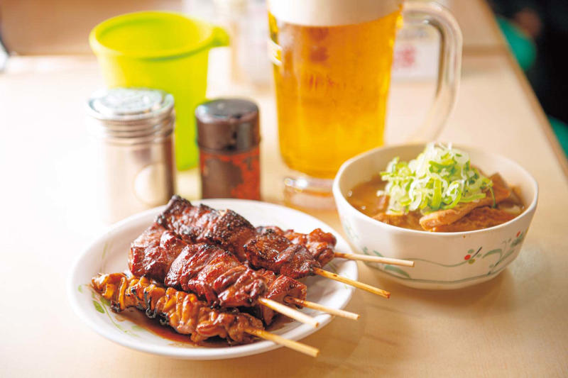 昼からほろ酔い！ガード下の炭焼き天国『もつ焼き 登運とん』, 『もつ焼き 登運とん』店舗詳細, 明朗会計だよみんな寄っといで！『まつ惣』, 『まつ惣』店舗詳細, 本場ドイツ直送の樽生ビールで“プハーッ！”『バーデンバーデン』, 『バーデンバーデン』店舗詳細