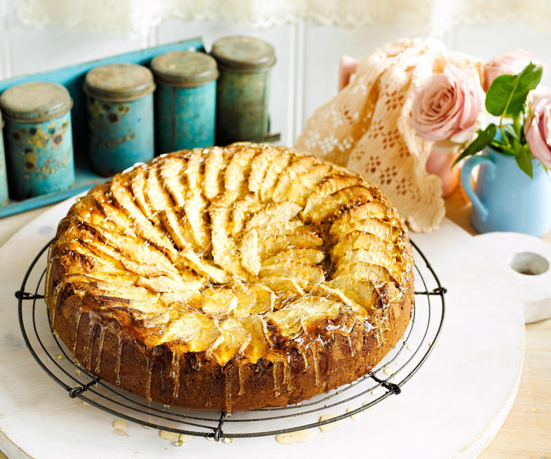 Apple cake recipes,          Apple carrot cake      ,          Simple apple loaf cake      ,          Chai-spiced apple crumble cake      ,          Apple and cinnamon crumble cake with cinnamon anglaise      ,          Pure apple cake with golden syrup custard      ,          Apple tea cake      ,          Buttery apple cinnamon loaves      ,          Apple ginger cakes with lemon icing      ,          Toffee apple cake      ,          Caramel apple crumble cake      ,          Little ginger cakes with lemon drizzle      ,          Spiced apple cupcakes      ,          Spiced apple stack with toffee apples      ,          Spicy apple tea cake      ,          Apple sour cream cake      ,          Sicilian almond, apple and ricotta cake with pecans      ,          Apple cream cake      ,          Apple custard cake      ,          Mini apple cinnamon cakes      ,          Apple “cake” with vanilla syrup      ,          Apple cake with burnt butter frosting      ,          Apple cake      ,          Apple cake with brandy butterscotch sauce      ,          Chocolate apple cake      ,          Apple custard teacakes      ,          Apple almond cake      ,          Spiced apple stack cake      ,          Apple cinnamon tea loaves      , Retro apple bake, Apple muffin recipes