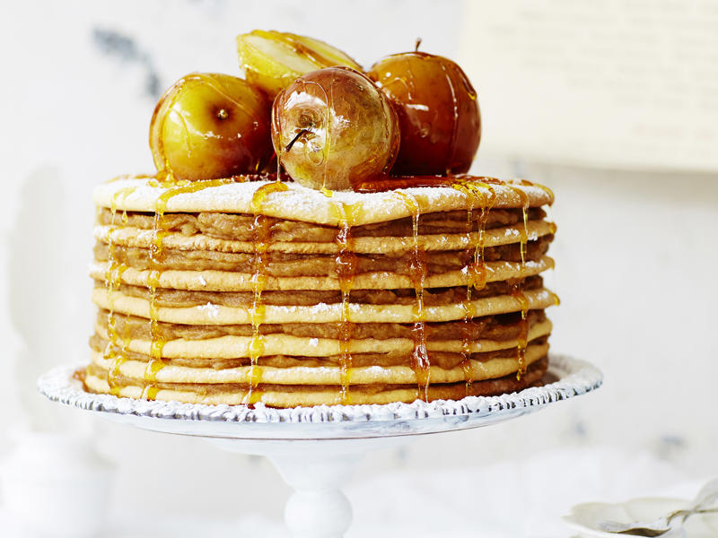 Apple cake recipes,          Apple carrot cake      ,          Simple apple loaf cake      ,          Chai-spiced apple crumble cake      ,          Apple and cinnamon crumble cake with cinnamon anglaise      ,          Pure apple cake with golden syrup custard      ,          Apple tea cake      ,          Buttery apple cinnamon loaves      ,          Apple ginger cakes with lemon icing      ,          Toffee apple cake      ,          Caramel apple crumble cake      ,          Little ginger cakes with lemon drizzle      ,          Spiced apple cupcakes      ,          Spiced apple stack with toffee apples      ,          Spicy apple tea cake      ,          Apple sour cream cake      ,          Sicilian almond, apple and ricotta cake with pecans      ,          Apple cream cake      ,          Apple custard cake      ,          Mini apple cinnamon cakes      ,          Apple “cake” with vanilla syrup      ,          Apple cake with burnt butter frosting      ,          Apple cake      ,          Apple cake with brandy butterscotch sauce      ,          Chocolate apple cake      ,          Apple custard teacakes      ,          Apple almond cake      ,          Spiced apple stack cake      ,          Apple cinnamon tea loaves      , Retro apple bake, Apple muffin recipes