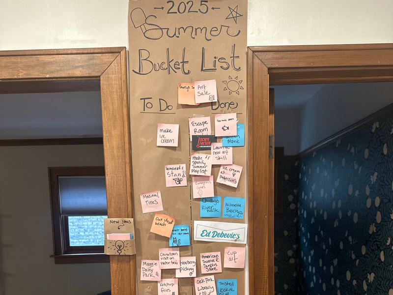 I wanted time with my kids, We had to save money so I could do this, We tackled our bucket list, I got real time with my kids