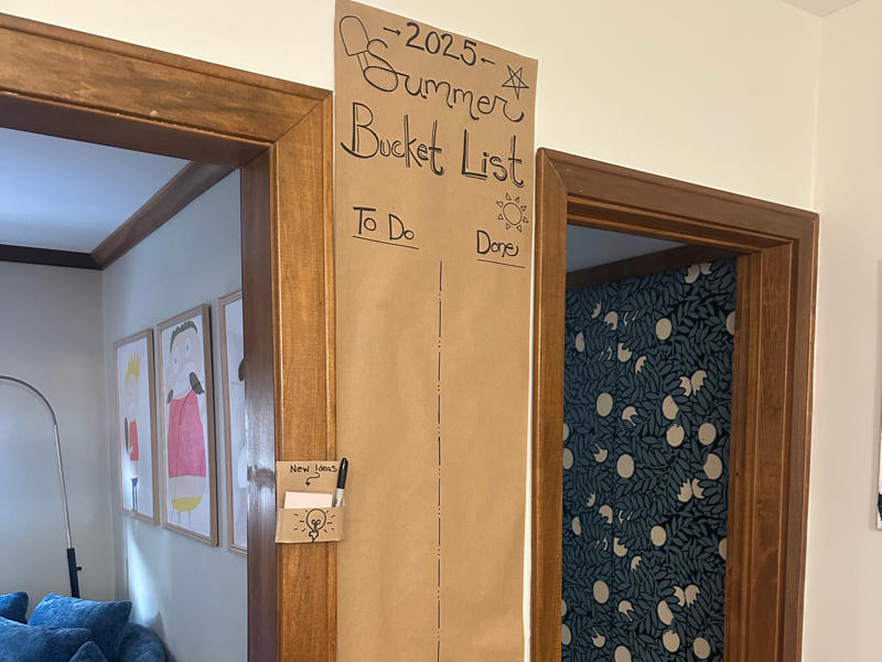 I wanted time with my kids, We had to save money so I could do this, We tackled our bucket list, I got real time with my kids