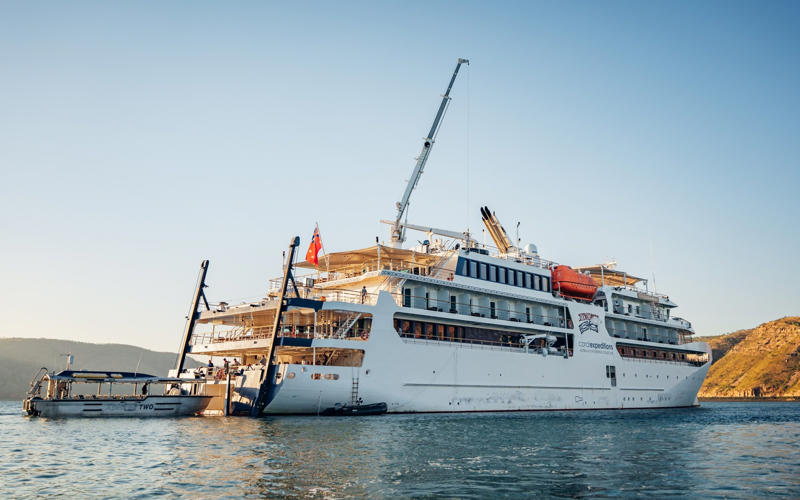 1. Where does Coral Expeditions sail?, 2. Who does Coral Expeditions appeal to?, 3. Coral Expeditions’ fleet, 4. Accessibility, 5. Loyalty scheme