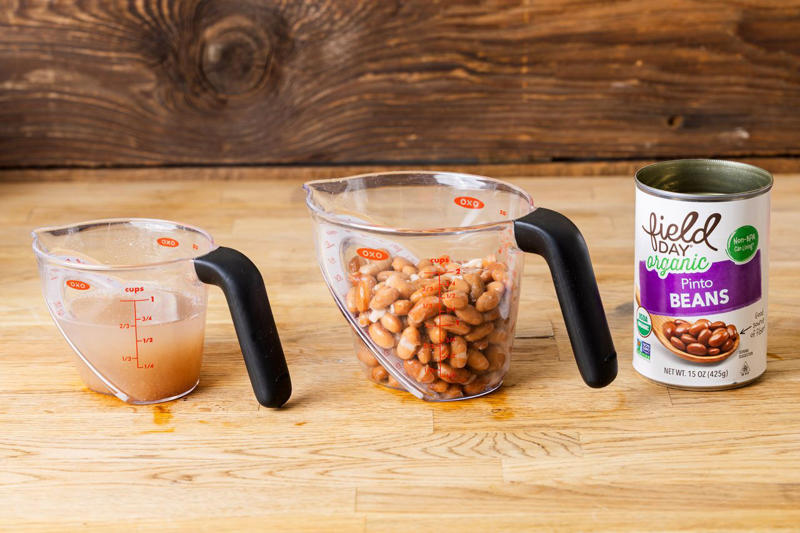 5. Black beans, 4. Dark kidney beans, 3. Cannellini beans, 2. Chickpeas, 1. Pinto beans