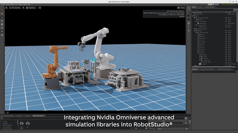 産業用フィジカルAIの実現に向けた大きな一歩, Sim-to-Realギャップの解消, RobotStudio HyperRealityの特徴と効果, 実運用での活用事例, 米国製造業の人手不足解決を支援