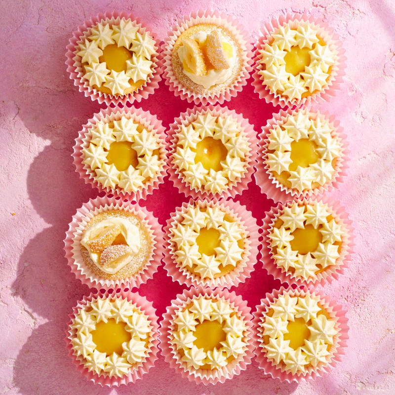 More easy bakes , Ways with cake mix, Easy lemon curd cupcakes , Women’s Weekly Duck Cake recipe , Chocolate pudding cake , Easter bunny cake , Easy Halloween cupcakes , Upside-down toffee date and banana cake , Australian Women’s Weekly Dolly Varden Cake , Tennis court birthday cake , Choo-choo train cake , Cake mix number cakes