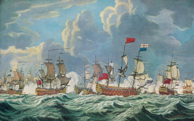 Battle of Trafalgar, Spain, When: October 21, 1805, Nelson’s Dockyard, Antigua, Established: 1704, Battle of Santo Domingo, Dominican Republic, When: February 6, 1806, Royal Naval Dockyard, Bermuda, Established: 1795, Battle of Quiberon Bay, France, When: November 20, 1759, The fight against the Spanish Armada, English Channel/Thames Estuary, When: July-August, 1588, Battle of Sluys, Netherlands, When: June 24, 1340, Battle of Jutland, Denmark, When: May 31-June 1, 1916, Battle of Taranto, Italy, When: November 11-12, 1940, Blackbeard’s last stand, North Carolina, When: November 22, 1718