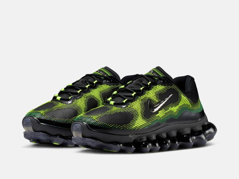 A New Air Max Silhouette, How the Point-Loaded Air Works, Why It Looks Like a Poison Dart Frog, Fragment Design Collaboration, Nike Air Liquid Max Release Information