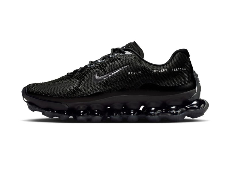 A New Air Max Silhouette, How the Point-Loaded Air Works, Why It Looks Like a Poison Dart Frog, Fragment Design Collaboration, Nike Air Liquid Max Release Information