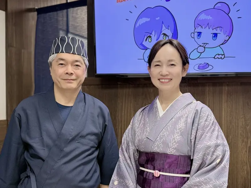 「禁断」のペアリング「小倉トースト」（600円）, 餡が主役のあん団子（170円）, 創業60年以上老舗の製餡店, 豆の「声」を聴き、最高の状態でお客さまへ