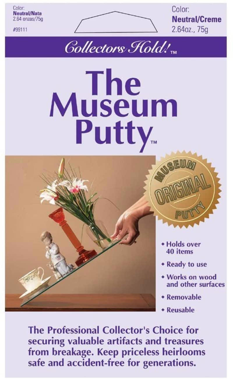 Collectors Hold! The Museum Putty, Non-Skid Grip Shelf Liner Drawer, OXO Good Grips Airtight POP Medium Cereal Dispenser (3.4 Qt), The Home Edit By iDesign Stacking Pantry Bin, Madesmart Expandable Pantry Shelf &amp; Spice Organizer, iDesign Lazy Susan Cabinet Bin