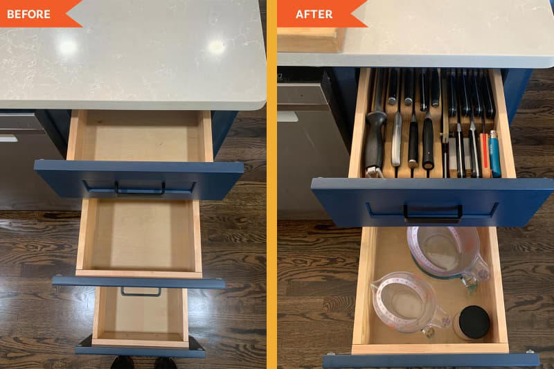 Collectors Hold! The Museum Putty, Non-Skid Grip Shelf Liner Drawer, OXO Good Grips Airtight POP Medium Cereal Dispenser (3.4 Qt), The Home Edit By iDesign Stacking Pantry Bin, Madesmart Expandable Pantry Shelf &amp; Spice Organizer, iDesign Lazy Susan Cabinet Bin