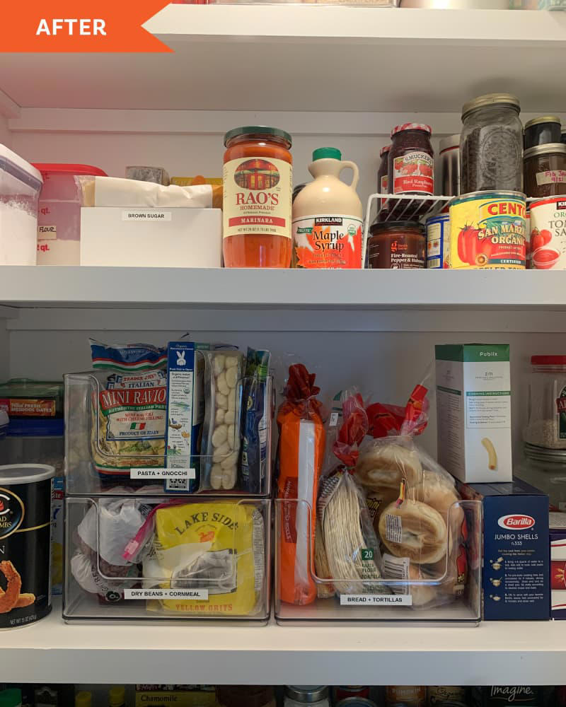 Collectors Hold! The Museum Putty, Non-Skid Grip Shelf Liner Drawer, OXO Good Grips Airtight POP Medium Cereal Dispenser (3.4 Qt), The Home Edit By iDesign Stacking Pantry Bin, Madesmart Expandable Pantry Shelf &amp; Spice Organizer, iDesign Lazy Susan Cabinet Bin