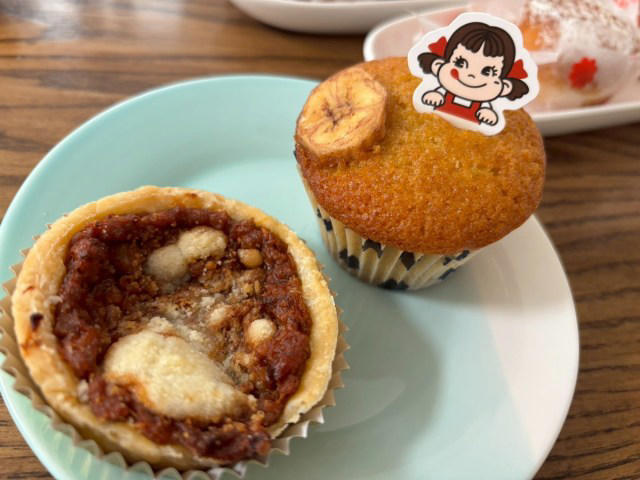 ・まだ開店1分だぞ, ・まずはドリンク, ・包み紙もカワイイ, ・ミートパイとマフィンも購入, ・激レアハッピーバッグを開封してみた, ・ミルキー好きなら一度は行く価値あり, ・今回訪れた店舗の詳細