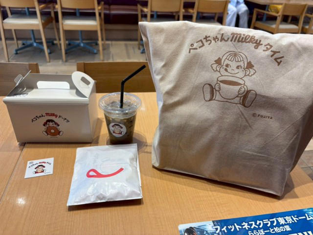 ・まだ開店1分だぞ, ・まずはドリンク, ・包み紙もカワイイ, ・ミートパイとマフィンも購入, ・激レアハッピーバッグを開封してみた, ・ミルキー好きなら一度は行く価値あり, ・今回訪れた店舗の詳細