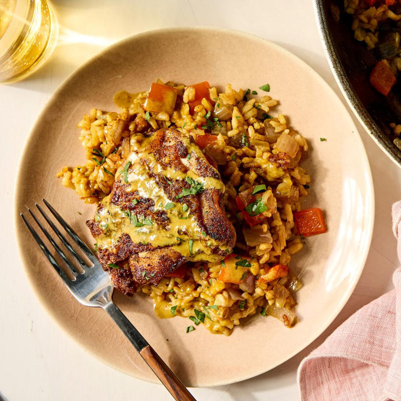 Million Dollar Chicken Casserole, Baked Lemon Boursin Pasta, Honey Mustard Pork Chops with Potatoes, High-Protein Dill Chicken Orzo, High-Protein Ginger Chicken Soup, High-Protein Chicken &amp; Brown Rice Casserole, Sheet-Pan Roasted Salmon with Potatoes &amp; Green Beans, High-Protein, High-Fiber Chicken Soup, Crispy Chicken &amp; Rice Skillet Casserole, Black Bean &amp; Veggie Smash Burgers, Creamy Lemon-Parmesan Spinach &amp; White Bean Casserole, Sweet Potato-Crust Quiche with Veggies, Brothy Cacio e Pepe Beans, Creamy Spinach &amp; Artichoke Dip–Butter Bean Skillet, Sheet-Pan Balsamic Salmon &amp; Asparagus, Chickpea-Eggplant Bowls with Tahini, Chicken Marsala Casserole, 5-Ingredient Everything Bagel–Crusted Salmon, Creamy Garlic Chicken &amp; Broccoli Skillet, Chicken Shawarma Bowls, Swamp Soup