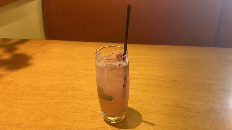 1. Spiked strawberry lemonade 8. Blue Capri, 6. Sicilian Sunset, 4. Italian rum punch, 2. Amaretto sour, 1. Spiked strawberry lemonade