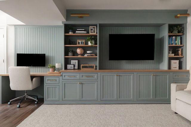 “Make the TV the Anchor", "Sofa Is King", “Keep Living and Working Separate", “Rely on Floor and Table Lamps for Ambiance"