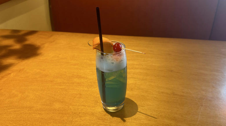 8. Blue Capri 8. Blue Capri, 6. Sicilian Sunset, 4. Italian rum punch, 2. Amaretto sour, 1. Spiked strawberry lemonade