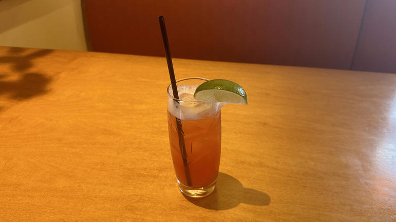 4. Italian rum punch 8. Blue Capri, 6. Sicilian Sunset, 4. Italian rum punch, 2. Amaretto sour, 1. Spiked strawberry lemonade