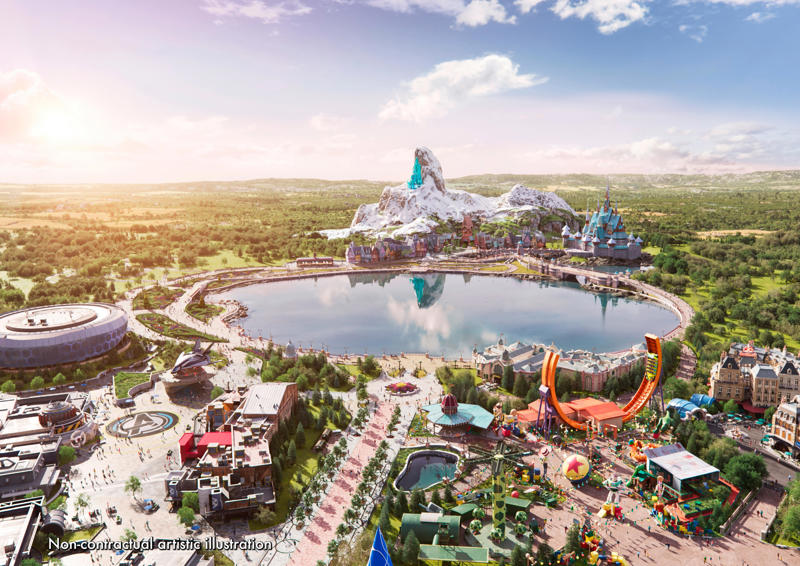 What is Disney Adventure World?, What is coming to Disney Adventure World?, Where is the World of Frozen going to be?, Is World of Frozen a separate ticket?, How much does Disneyland Paris cost?