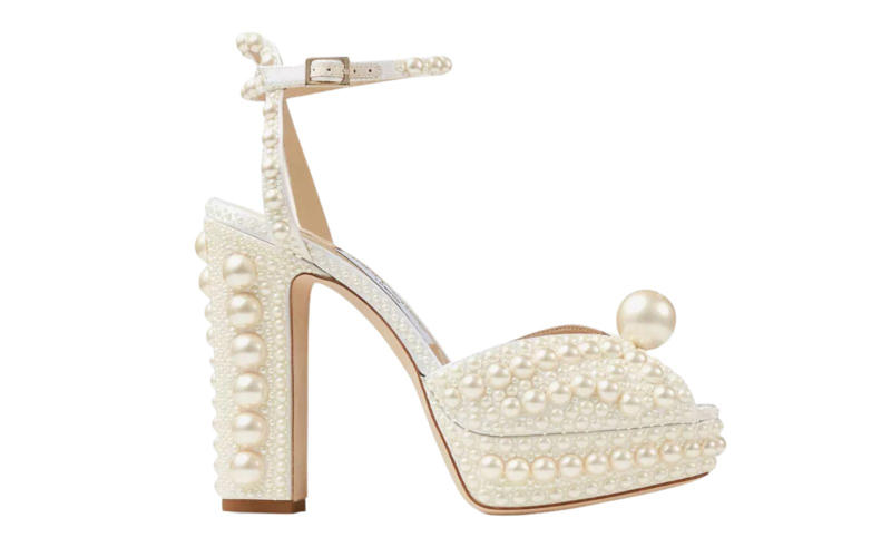 Best bridal shoes of 2026, at a glance, How I chose the best bridal shoes of 2026 , Aquazzura Ce Soir 75 Leather Heeled Mules, Steve Madden Destini Heels, Jimmy Choo Sacaria 120 Pearl-Embellished Satin Platform Sandals, Kate Spade Lover Metallic Slingback Kitten Heels, Maison Margiela Feather Satin Sandals, By Anthropologie Satin Bow Slingback Heels, JW Pei Helena Pierced Mule Heels, Amina Muaddi Holli 95 Mesh Courts, Valentino Garavani VLogo Leather Pumps, Jimmy Choo Amel 50 Crystal Mesh Slingback Pumps, Carvela Love-bird Rhinestone Slingback Courts, Reformation Waldena Block Heeled Mule, GANNI Jenny Ballerina Flats, Chloé Celeste Leather Ballet Flats, Jimmy Choo Cary Mule 70, Miu Miu Satin Ballet Flats, Charlotte Mills Mia Pearl Shoes, Gucci Horsebit Sandals, Prada Patent Leather Slingback Pumps
