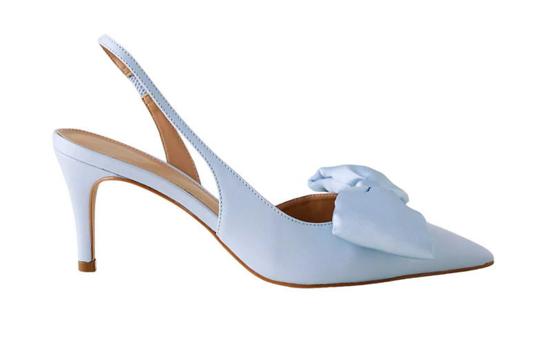 Best bridal shoes of 2026, at a glance, How I chose the best bridal shoes of 2026 , Aquazzura Ce Soir 75 Leather Heeled Mules, Steve Madden Destini Heels, Jimmy Choo Sacaria 120 Pearl-Embellished Satin Platform Sandals, Kate Spade Lover Metallic Slingback Kitten Heels, Maison Margiela Feather Satin Sandals, By Anthropologie Satin Bow Slingback Heels, JW Pei Helena Pierced Mule Heels, Amina Muaddi Holli 95 Mesh Courts, Valentino Garavani VLogo Leather Pumps, Jimmy Choo Amel 50 Crystal Mesh Slingback Pumps, Carvela Love-bird Rhinestone Slingback Courts, Reformation Waldena Block Heeled Mule, GANNI Jenny Ballerina Flats, Chloé Celeste Leather Ballet Flats, Jimmy Choo Cary Mule 70, Miu Miu Satin Ballet Flats, Charlotte Mills Mia Pearl Shoes, Gucci Horsebit Sandals, Prada Patent Leather Slingback Pumps