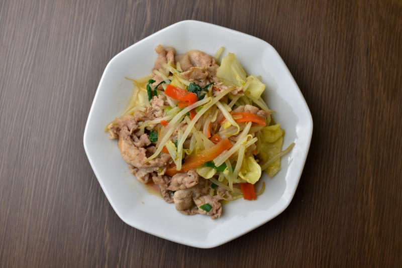 よく作るメインおかず1．豆腐ハンバーグ, よく作るメインおかず2．肉じゃが, よく作るメインおかず3．肉野菜炒め, かさまし料理はシンプルでいい