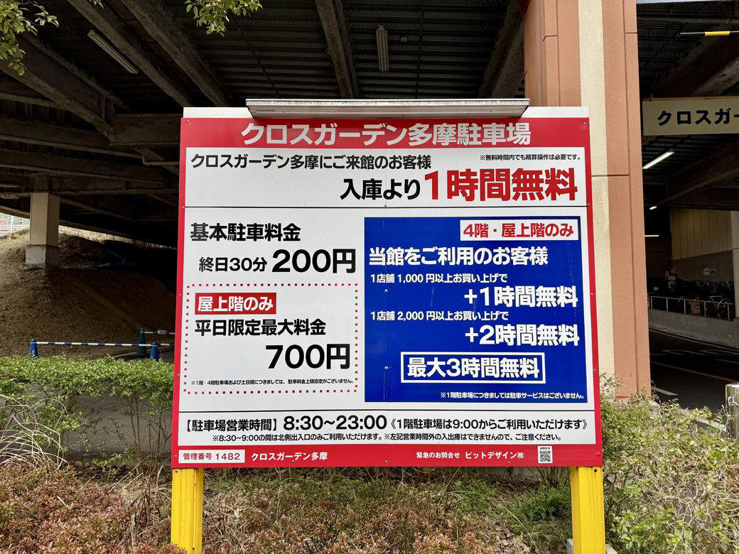 空き区画だらけ、通行禁止の箇所も, 一部は完全に廃墟化「クロスガーデン多摩」, 駅前の商業集積から離れている, 集客フックの核テナントが撤退, 「クロスガーデン多摩」廃墟化の3要因