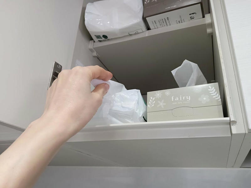 1：イスを置いて立ちっぱなしを減らす, 2：調理器具は扱いやすいものをチョイス, 3：よく使う道具は出し入れがラクな位置に, 4：使い捨てアイテムも活用し、洗いものを減らす, 5：食材準備の時短テクニックを再導入