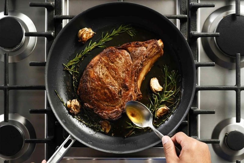 Misen Carbon Nonstick Pan, 8-Inch, Shop More Misen Cookware, Carbon Steel Pan, 8-Inch, Stainless Steel Skillet, 6-Inch, 2-in-1 Dutch Oven, 7-Quart, 3-in-1 Stainless Roasting Pan, 13-Inch, Carbon Steel Wok, 12-Inch