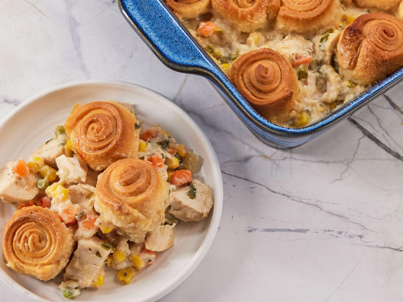 Monday: Lemon Chicken And Rice Casserole, Tuesday: Ritz Cracker Chicken Casserole, Wednesday: Million Dollar Chicken Casserole, Thursday: Chicken Bacon Ranch Tater Tot Casserole, Friday: White Chicken Chili Casserole, Saturday: Chicken Pot Pie Casserole, Sunday: Sticky Coconut Chicken and Rice Casserole