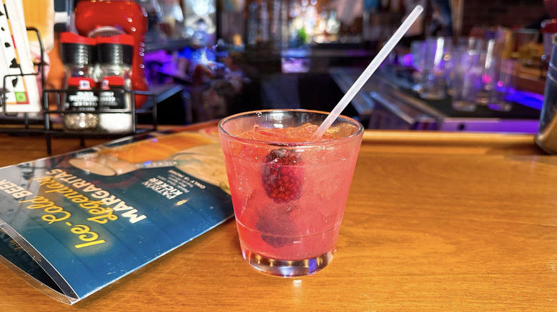 9. Island Cooler, 8. Long Island Iced Tea (L.I.T.), 7. Old fashioned, 6. Texas Peach Fuzz, 5. Jamaican Cowboy, 4. Porch Rocker, 3. Dale Yeah!, 2. Pink Sunset, 1. Midnight Sour