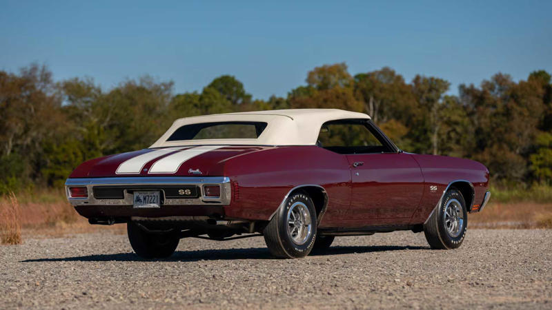             The 1970 Arms Race Of Engine Displacement        ,             Finding A '70 Chevelle SS 454 LS6 Convertible In A Haystack        ,             The 454 LS6 V8 Was Rated At 450 HP        ,             The Market – From Clones to Seven-Figure Legends        